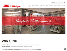 Tablet Screenshot of ibs-buerotipp.de